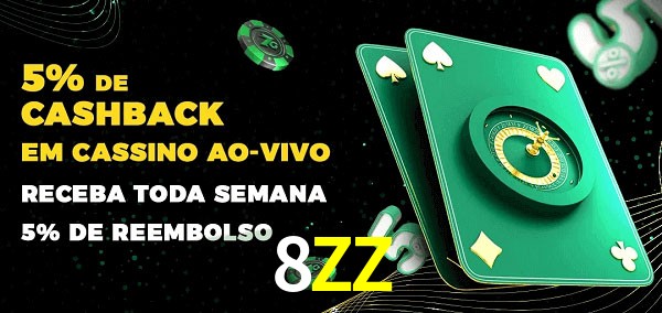 Promoções do cassino ao Vivo 8ZZ
